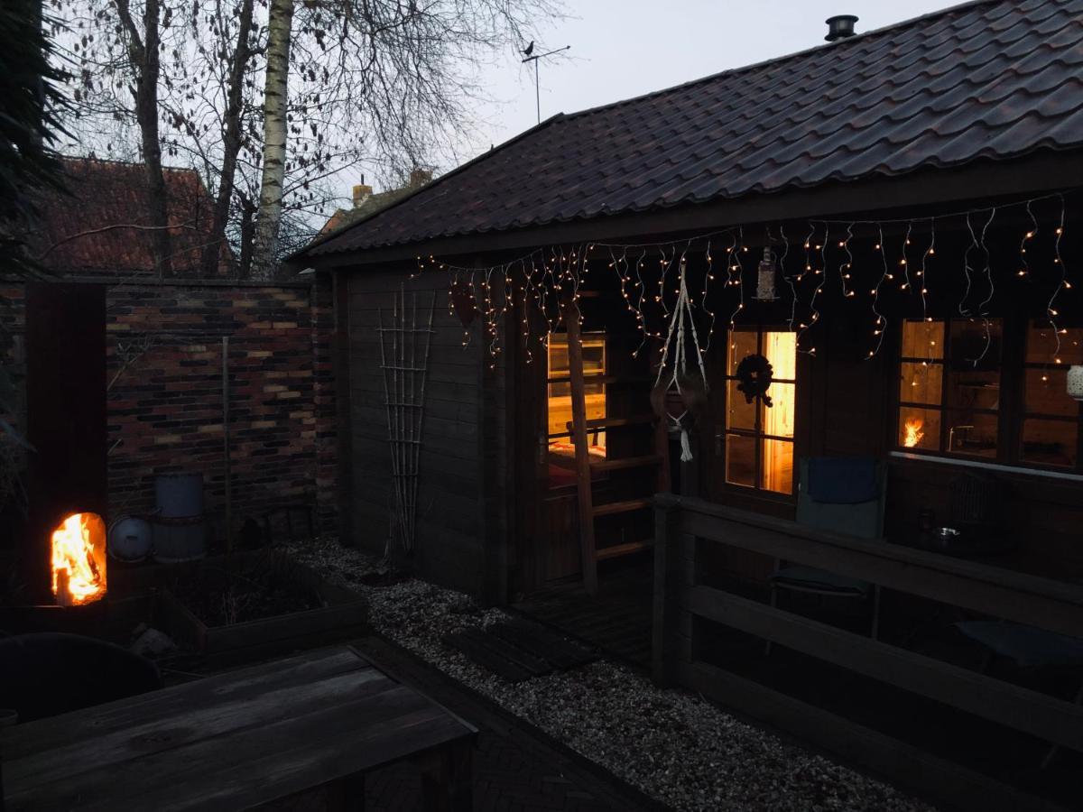 Villa Tiny House Andersom Anders Bad Nieuweschans Esterno foto