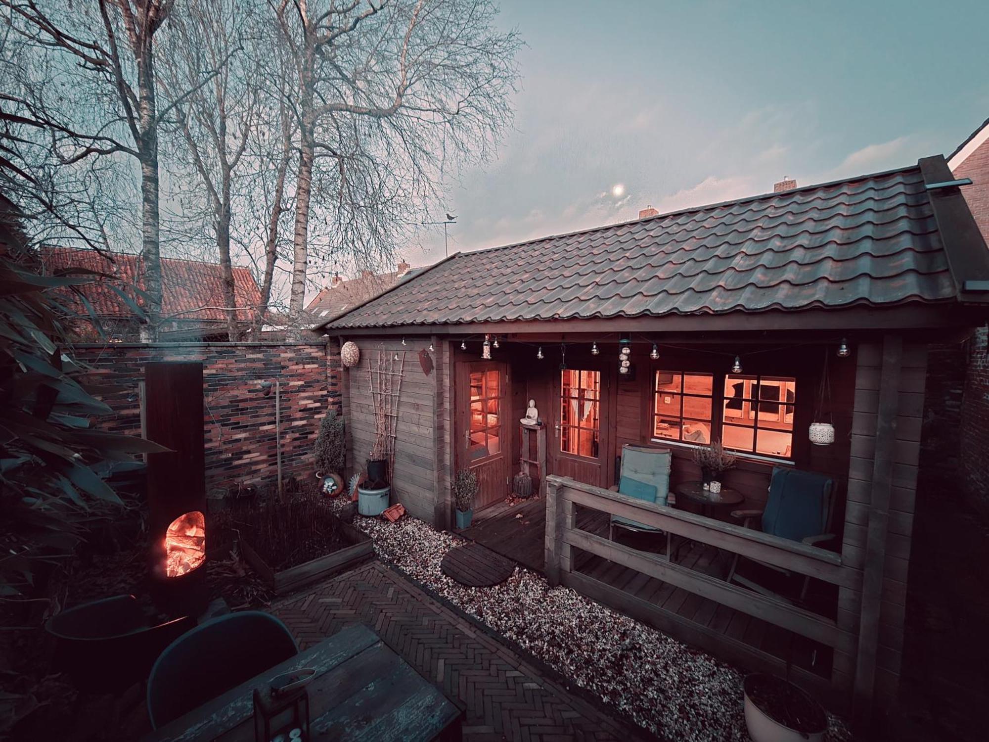 Villa Tiny House Andersom Anders Bad Nieuweschans Esterno foto