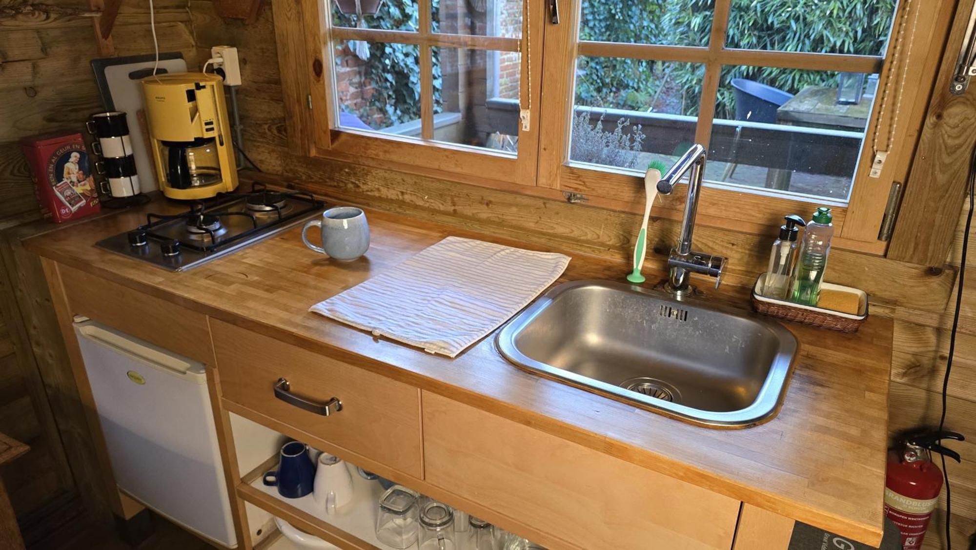 Villa Tiny House Andersom Anders Bad Nieuweschans Esterno foto